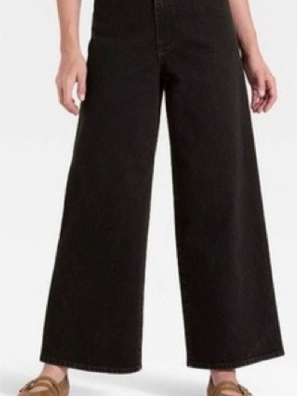 Universal Thread Black High-Rise Wide Leg Jeans
